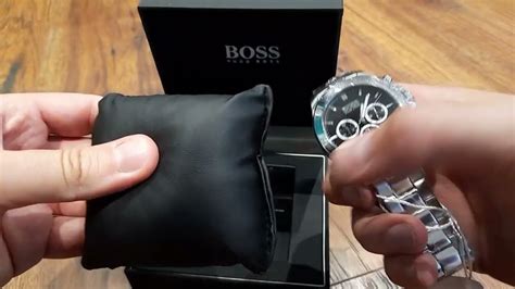 how to tell if a hugo boss watch is fake|vintage hugo boss watch.